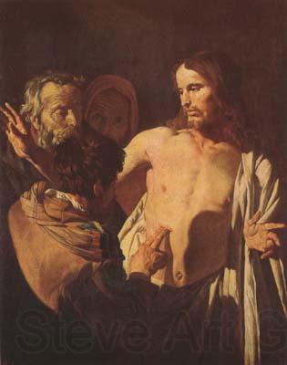 Gerrit van Honthorst The Incredulithy of St Thomas (mk08) Spain oil painting art